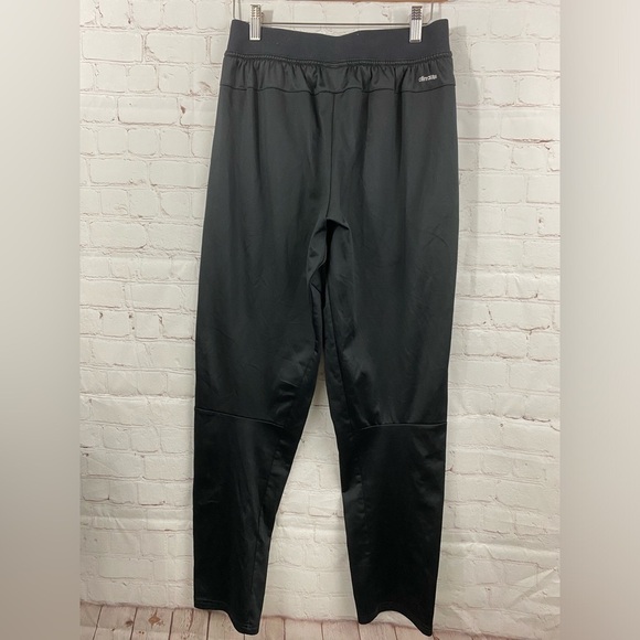 Adidas Performance Sport Mens Black  Pull On Climalite (see Measurements) Pants - Picture 1 of 7
